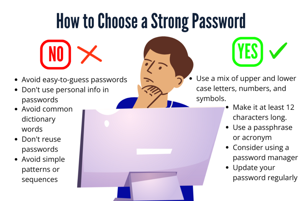 Guide on How to Choose a Strong Password (Safest Place To Store Data)