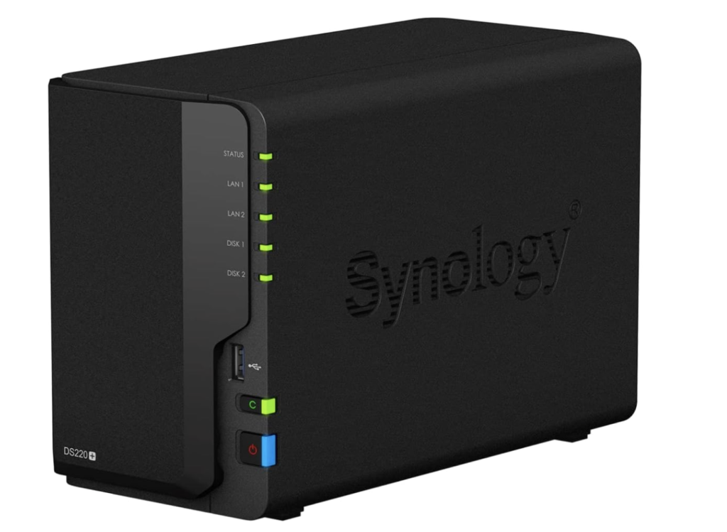 Best NAS for Plex - Synology DiskStation DS220+ Product Image