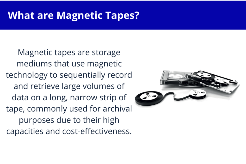 What are Magnetic Tapes? Definition and Explanation with photo