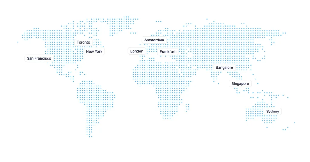 DigitalOcean Data Centers World Distribution