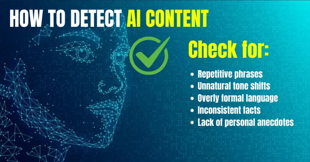 Tips to detect AI writing