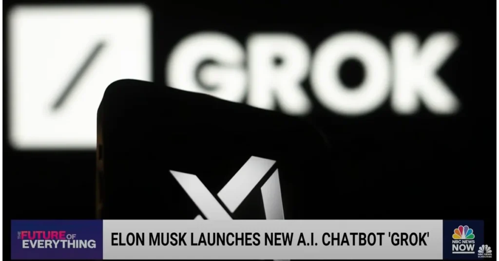 Elon Musk launches new A.I. chatbot Grok NBC News 