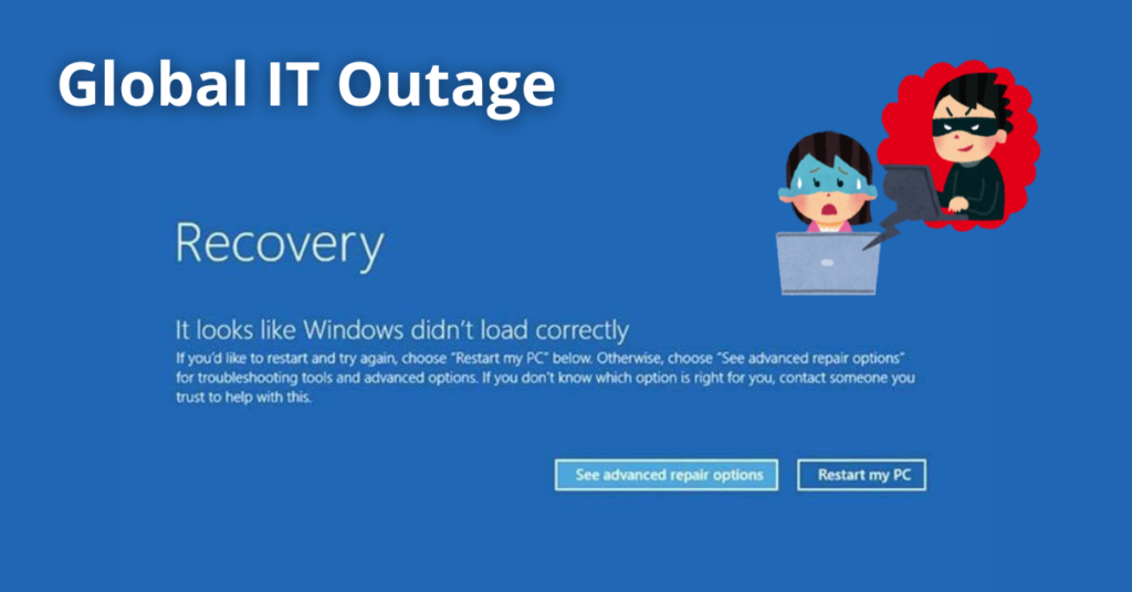 How to Prevent an IT Outage - Blue Windows Dead Screen