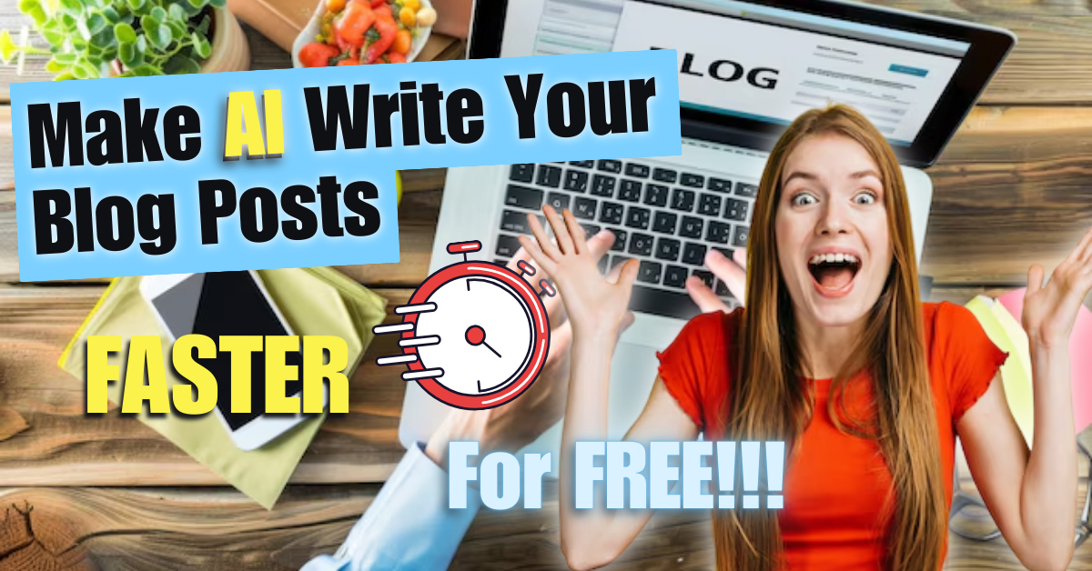 Read more about the article How to Write a Blog Post With AI and Rank on Google—Fast and Free!